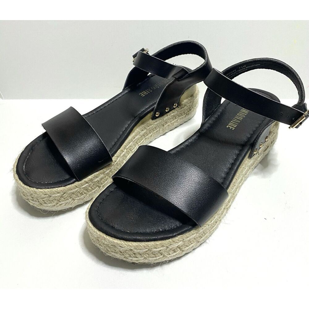 Cushionaire Women's Melissa Espadrille Platform Wedge Sandal 7.5